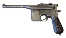 Mauser C96 9 Luger s pažbou pistole samonabíjecí
