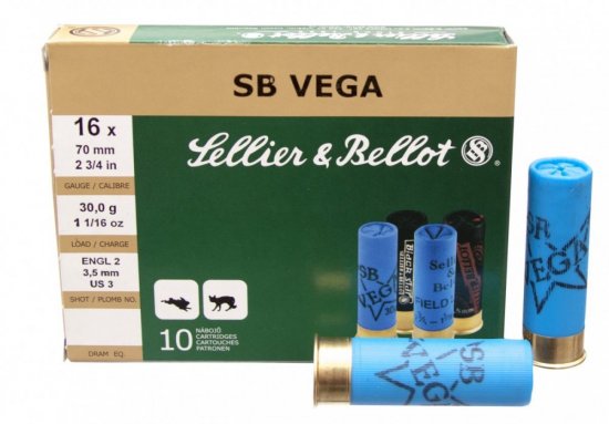 SB 16/70 Vega 3,5 mm/30 g náboj brokový