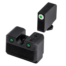 TRUGLO TRITIUM NIGHT SIGHT SETS Tritium Pro Night Sight Set Glock Low MOS Mod: Green/White
