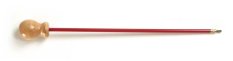 Vytěráková tyč pistole ocel PVC potah pr.5mm délka 17 cm