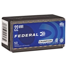 Federal Champion .22 WMR FMJ 40 gr guľový náboj, 50 ks