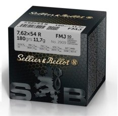 SB 7,62x54 R 180Grs./11,7 g FMJ baleno po 50 ks
