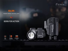 Fenix GL06 pistilová svítilna 600 lm Napájení 1x RCR123A dobíjecí,stroboskop