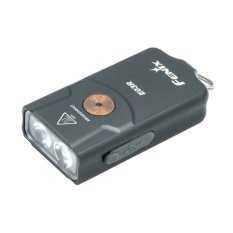 Vrecková nabíjacia baterka Fenix E03R V2.0, 500 lm, sivá
