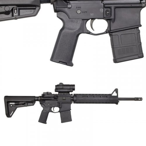 MagPul Pažbička MOE-K2 pro AR-15, černá