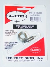LEE Case Length Gauge & Shell Holder 38 Super