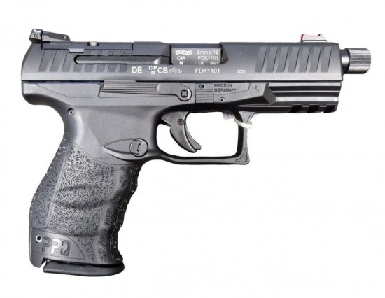 Walther PPQ M 2Q 4Tac 9 Luger pistole samonabíjecí hlaveň se závitem