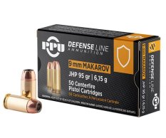 PPU 9 Makarov JHP 95 Grs./6,15 g náboj kulový 50ks v balení