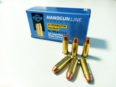 PPU .44 Rem Mag JHP 180 gr / 11,7 g, náboj kulový, balení 50 ks
