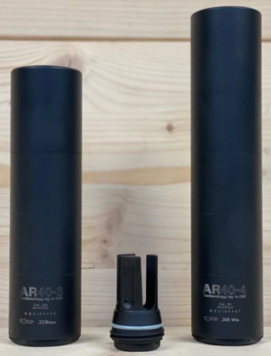 A-TEC AR 40-3 Tlumič pro ráže 308/7,62 mm pro Flashider