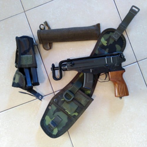 Scorpion-S 7,65 Br. KOMPLET SET AČR(95) Sa 61 Pistole samonabíjecí