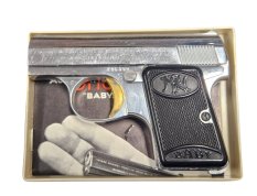 FN Baby 6,35 Brow. Nikl s príslušenstním pistole samonabíjecí