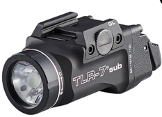 Streamlight TLR-7 SUB 500 lm pro Glock 43X/48 Rail 1x CR 123a