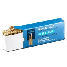 PPU 8x51 R Lebel FMJ BT 12,96 g / 200 gr 20ks