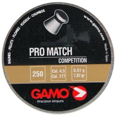 Diabolky Gamo Pro Match 5,5 mm, 1,0 g, 250 ks