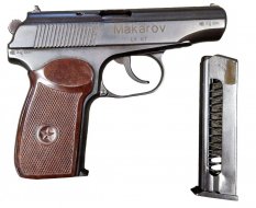 Makarov 9 mm Mak. 9x18 pistole samonabíjecí