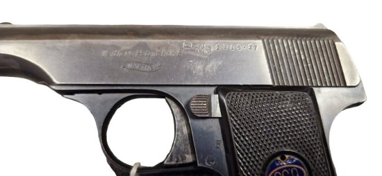 Walther mod. 8 6,35 mm Brow. pistole samonabíjecí