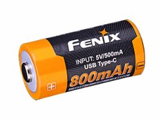 Fenix RCR 123A 800 mAh USB-C Li-ion 800 mAh