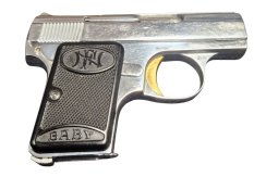 FN Baby 6,35 Brow. Nikl s príslušenstním pistole samonabíjecí