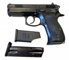CZUB Pistole samonabíjecí CZ 75 D Compact PČR, ráže 9 mm Luger, Black Polycoat
