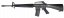 Colt M 16 A1 U.S.-SEMI puška samonabíjecí