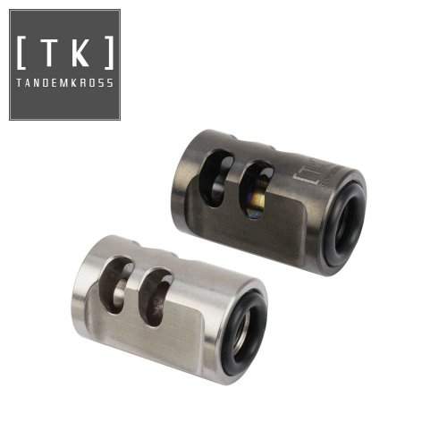 TandemKross PRO Compensator for Ruger PC Carabine  9 mm Stainless Steel