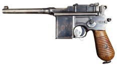 Mauser 712-S 7,63 Mauser, pištoľ samonabíjacia, upravená zpôvodnej plne automatickej verzie, kat. A1