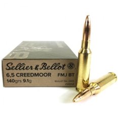 SB 6,5 Creedmoor FMJ BT 9,1g/140Grs. náboj kulový