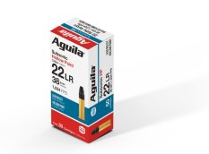 Aguila .22 LR HP lead subsonic 38 Grs. náboj kulový