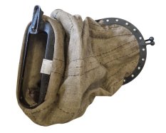 Originálny lapač nábojníc pre guľomet DP-28, plátený s kovovým rámom