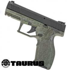 Taurus TX22 .22 LR 4" hlaveń s adaptérem na hlaveň, ODG zelená