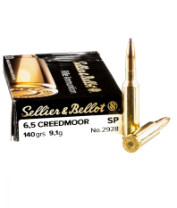 SB 6,5 Creedmoor SP 9,1g/140 Grs. náboj kulový