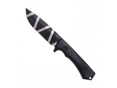 ANV Knives pevný nůž P250 černá cerakote, GRNPU černá, kydexové pouzdro