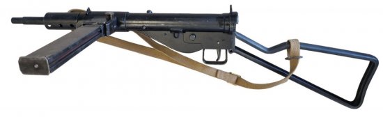 Sten Gun Mk II 9 Luger WW 2 puška samonabíjecí zbraň kat. A1