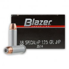 CCI Blazer 38 Special +P 125 gr JHP Náboj kulový