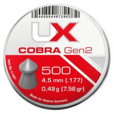 Umarex Diabolo Cobra Gen.2 4,5 mm diabolky, 0,49 g