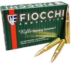 Fiocchi .30-06 Springfield FMJBT 150grs náboj guľový, 20 ks