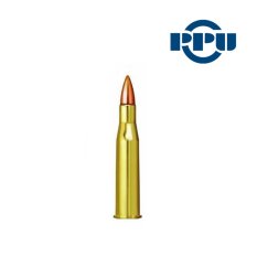 PPU 8×56 RS Mannlicher FMJ BT 13,5 g/208 gr náboj guľový, 20 ks