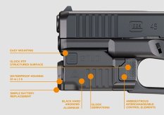 Glock NEW svítilna GTL II pro pistole Glock
