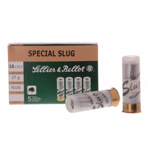 SB 16/67,5 Special Slug 27g náboj brokový jednotná střela