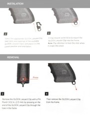 Glock Záslepka pažbicky s očkem pro G19/23 Gen 4