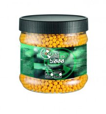 Combat Zone BB 6 mm 0,12 g airsoft kuličky plast žluté 5000 ks
